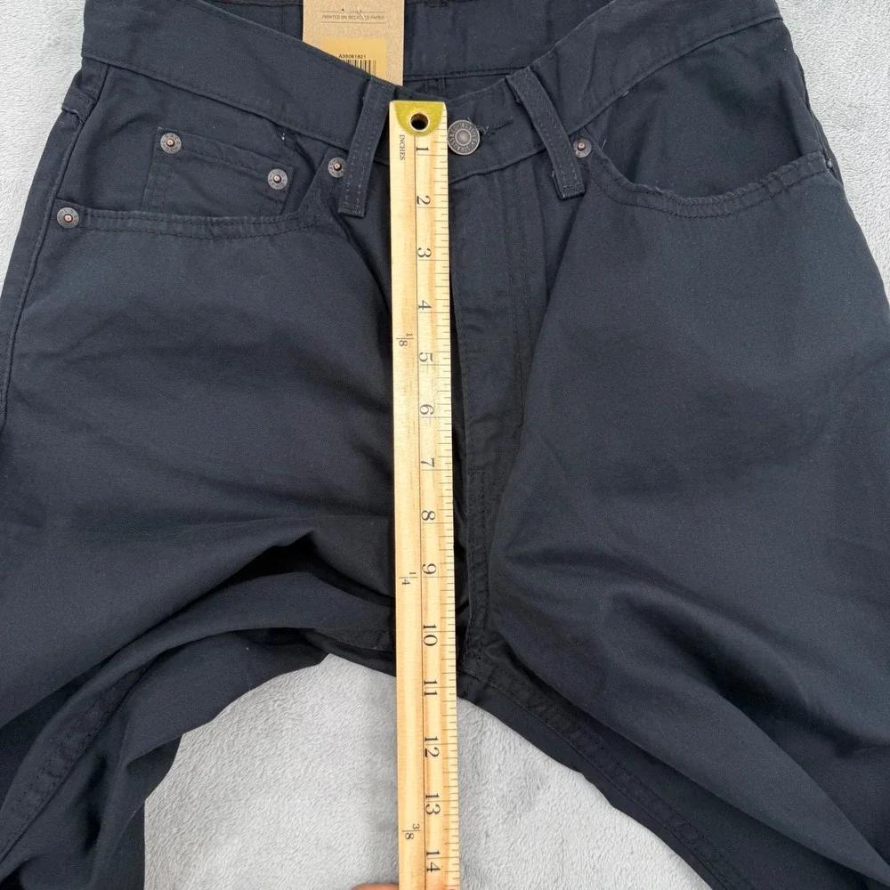 Levis 80s Mom Lightweight Jeans Womens W 27 L 30 High Rise Tapered Leg Black